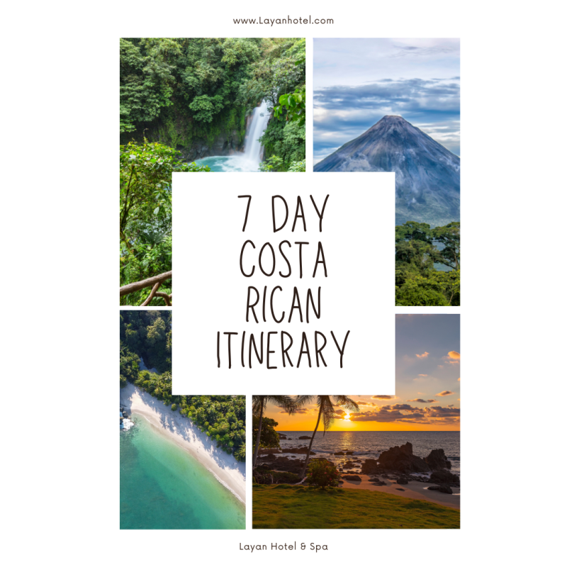 7 Day Costa Rican Travel Itinerary